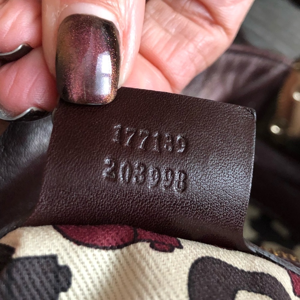 AUTHENTIC Gucci Guccisima Medium Indy Top Handle - Picture 8 of 8